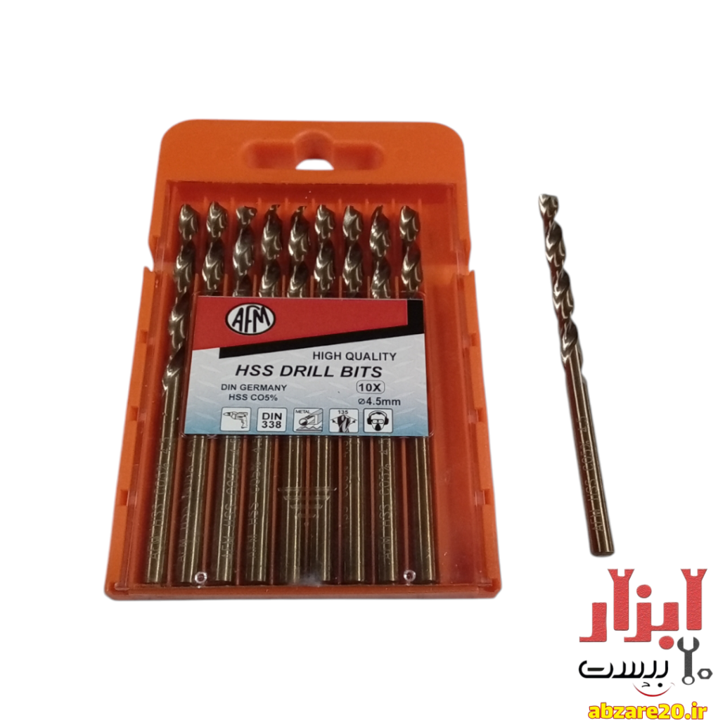 مته آهن کبالت 5% سایز 4.5 میلی متر AFM