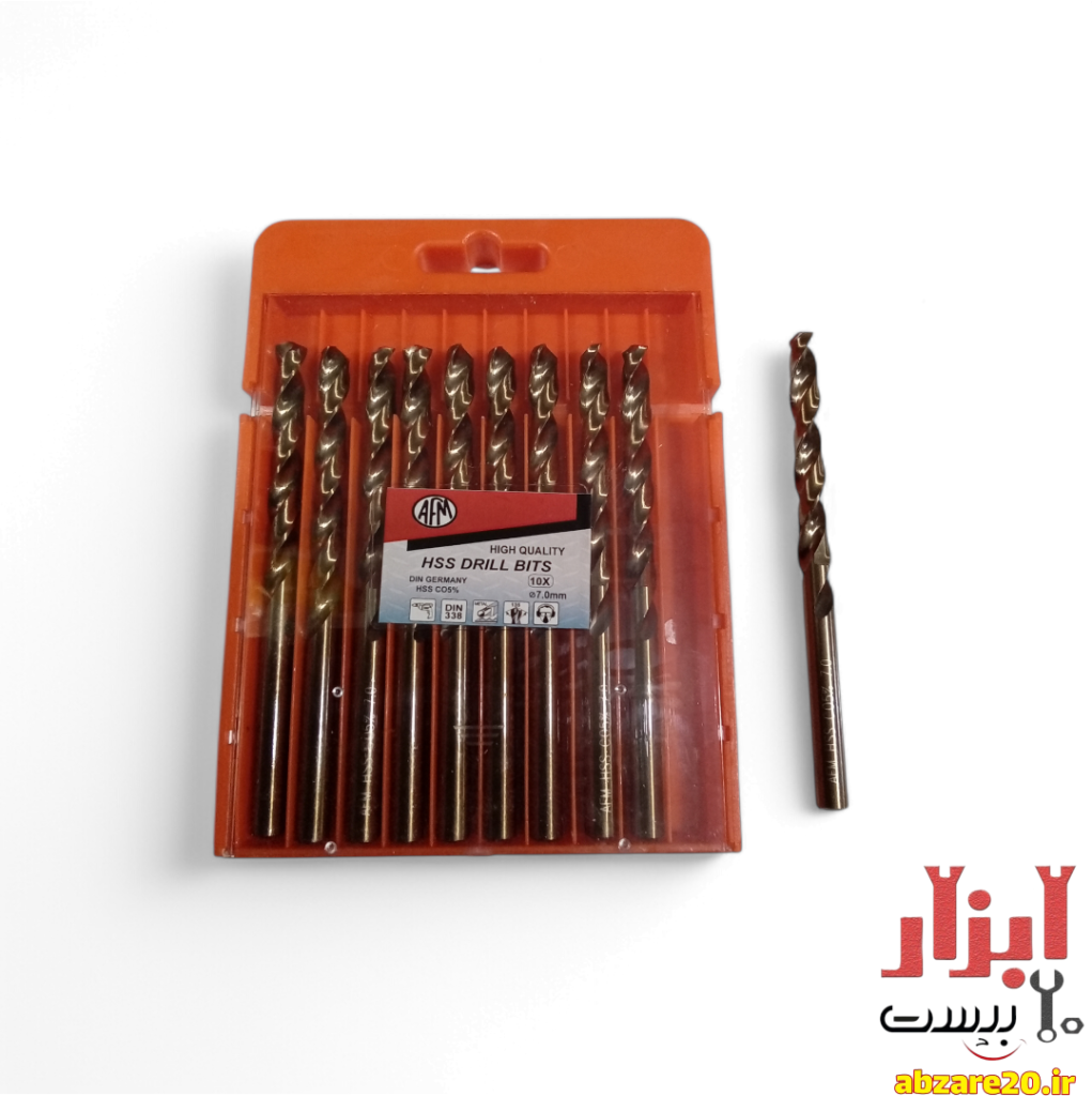 مته آهن کبالت 5% سایز 7 میلی متر AFM