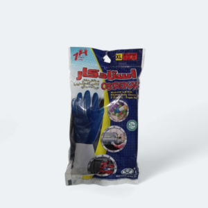 دستکش صنعتی لاتکس استادکار سایز XL