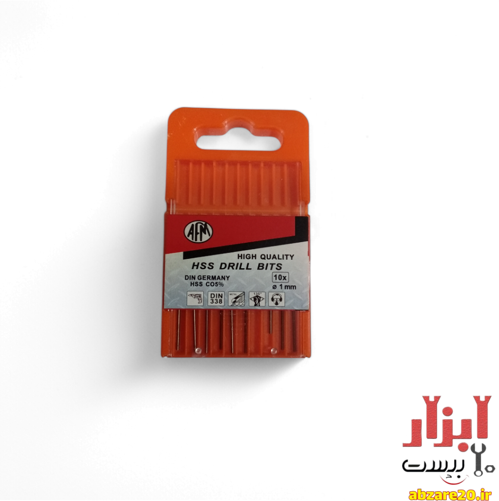 مته آهن کبالت 5% سایز 1 میلی متر AFM