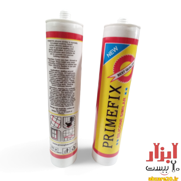 چسب سیلیکون شفاف 250 گرم PRIMEFIX