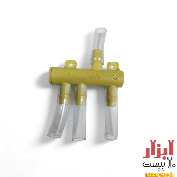 چهار راهی تقسیم آب شلنگ کولر آبی پارس
