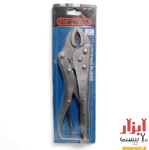 انبر قفلی 10 اینچ SMTC TOOLS مدل SMT10930 تایوانی