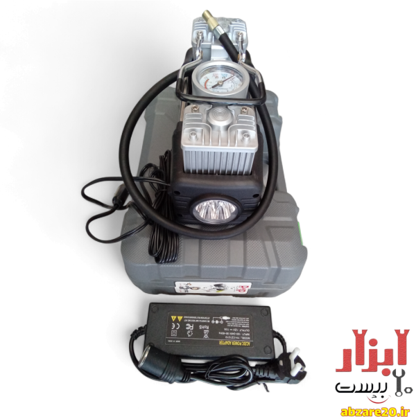 پمپ باد فندکی دو سیلندر پی ای پی مدل AC-1502