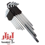 ست آچار آلن ستاره ای 9 عددی XINLNG TOOLS