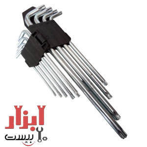 ست آچار آلن ستاره ای 9 عددی XINLNG TOOLS