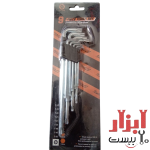 ست آچار آلن ستاره ای 9 عددی XINLNG TOOLS