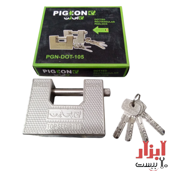 قفل کتابی پی ژن سایز 104 میلی متر