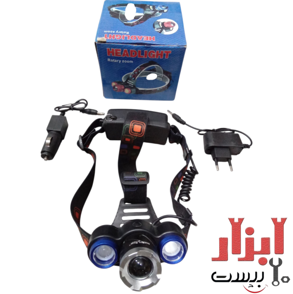 چراغ پیشانی شارژی اسمال سان مدل ZY-F672T