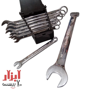 ست آچار یکسر رینگی 8 عددی KING PRO 1 ست آچار یکسر رینگی 8 عددی KING PRO