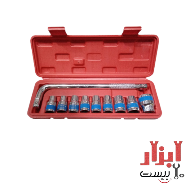 ست جعبه بکس 10 پارچه 1/2 اینچ JNTRD