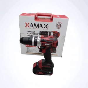 دریل شارژی چکشی 20 ولت براشلس زاماکس مدل XCD-8820BL