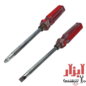 پیچ گوشتی دو طرفه 100*6 میلی متر Jiasite