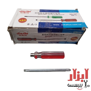 پیچ گوشتی دو طرفه 100*6 میلی متر Jiasite