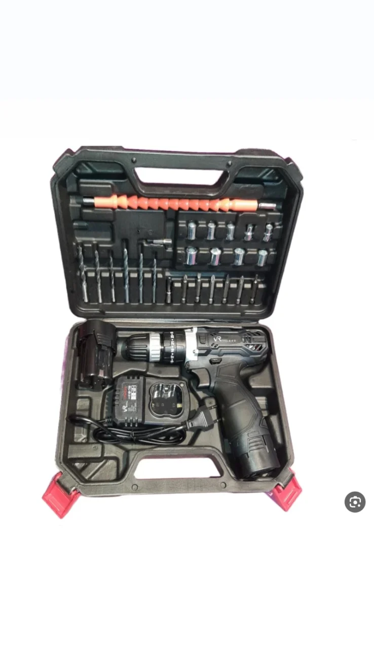 دریل شارژی ویوارکس 12 ولت مدل VR12V_2A 1 دریل شارژی ویوارکس 12 ولت مدل VR12V_2A