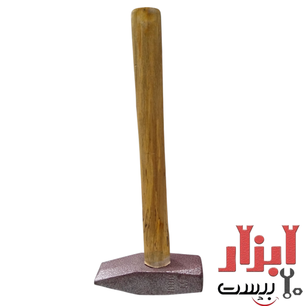 چکش مهندسی دسته چوبی 1000 گرم