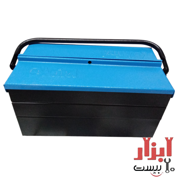 جعبه ابزار فلزی میکا 40 سانت 3 طبقه مدل 403