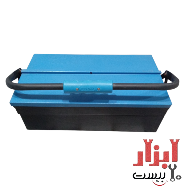 جعبه ابزار فلزی لیون 40 سانت 2 طبقه مدل 402