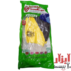 دستکش ایمنی لاتکس ضد برش سیگما مدل 485