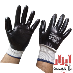 دستکش ایمنی نیتریل سیگما مدل 342