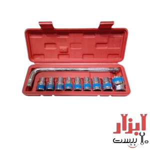 ست جعبه بکس 10 پارچه 1/2 اینچ JNTRD
