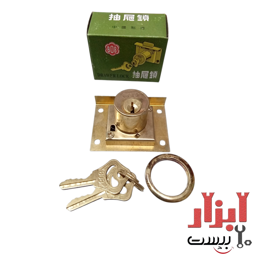 قفل کمدی B08 فلزی مدل HL503 1 قفل کمدی B08 فلزی مدل HL503