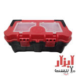 جعبه ابزار پلاستیکی وفایی 40 سانت 2 طبقه