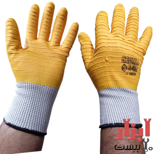 دستکش ایمنی لاتکس ضد برش سیگما مدل 446