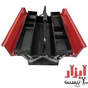 جعبه ابزار فلزی حامیکو 50 سانت 2 طبقه مدل 502
