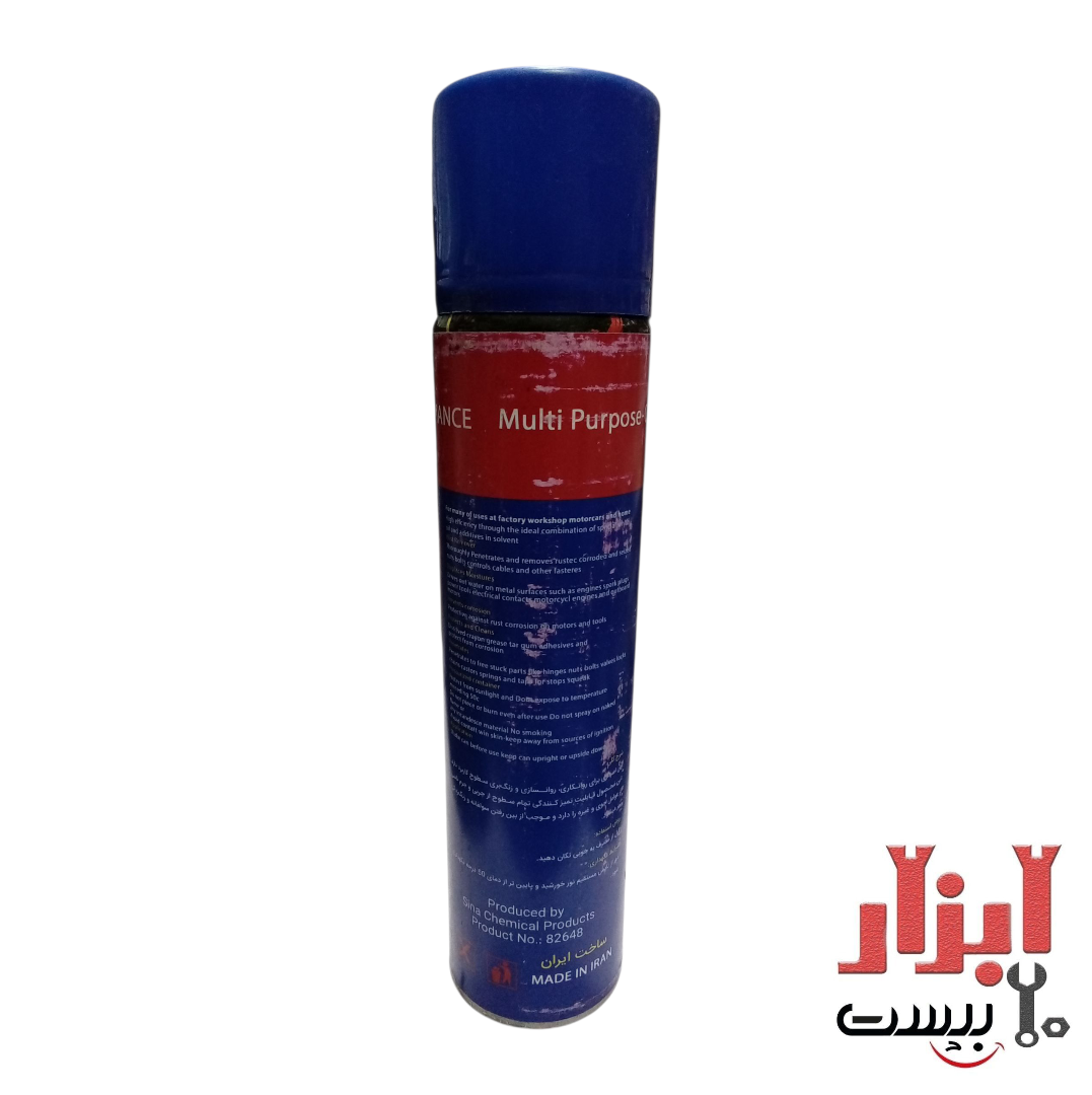 اسپری روان کننده WD-40 ماهر 300 میلی لیتر 2 اسپری روان کننده WD-40 ماهر 300 میلی لیتر