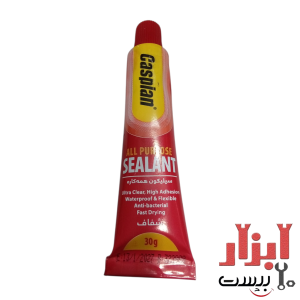 چسب سیلیکون همه کاره شفاف کاسپین 30 گرم