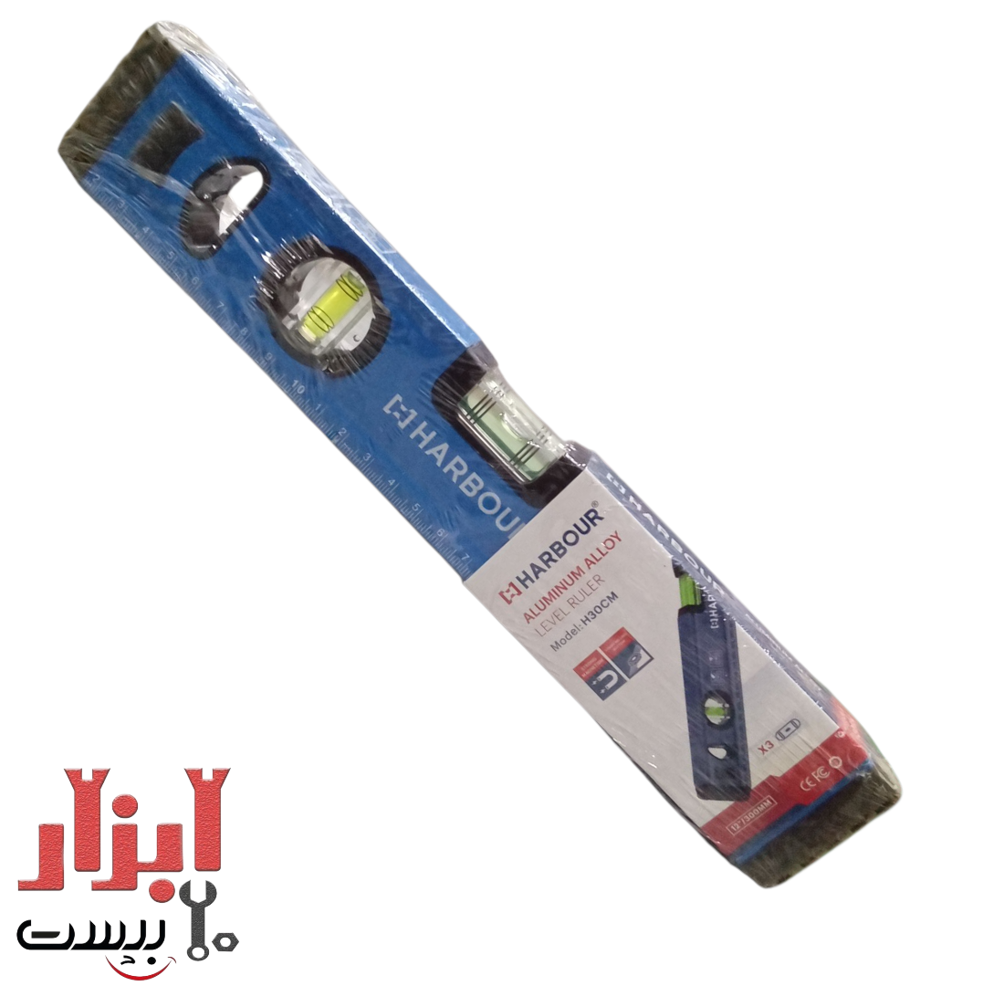 تراز دستی 30 سانت آهنربایی هاربر مدل H30CM 1 تراز دستی 30 سانت آهنربایی هاربر مدل H30CM