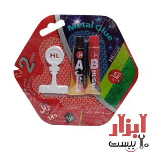چسب دو قلو هل 14 گرم مدل زبل